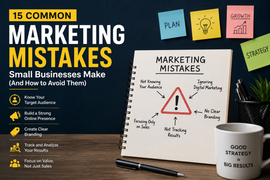 Small Business Marketing Mistakes